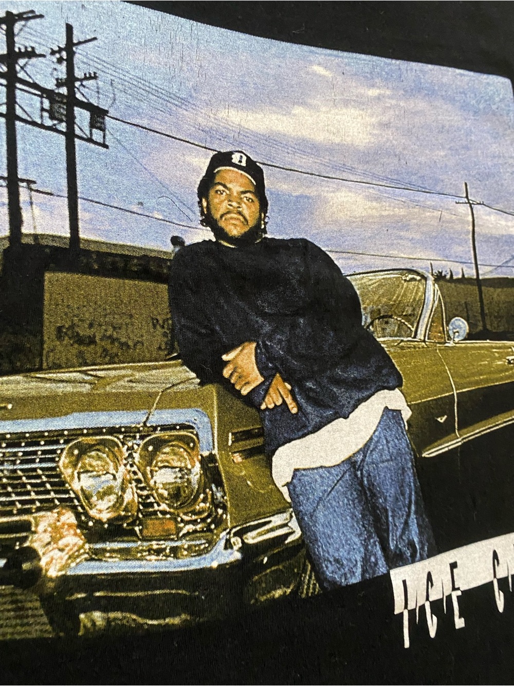 Ice Cube Today Was A Good Day Impala Graphic Rap Tee Shirt Large
